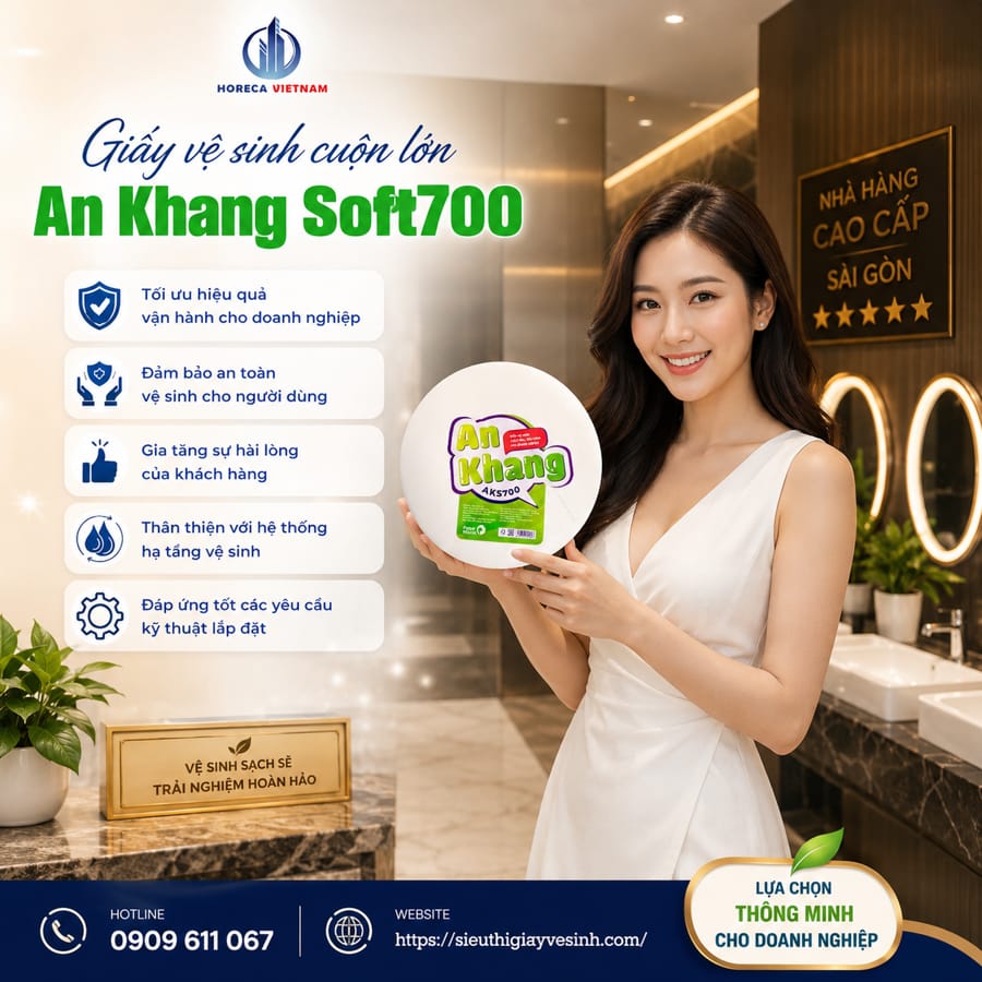Mua giấy vệ sinh toilet chính hãng cao cấp giá sỉ tốt nhất tại Horeca Việt Nam