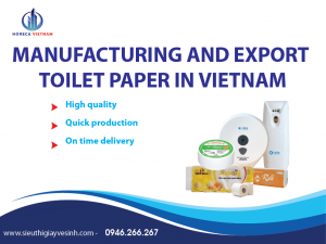 Manufacturing And Export Toilet Paper In Vietnam