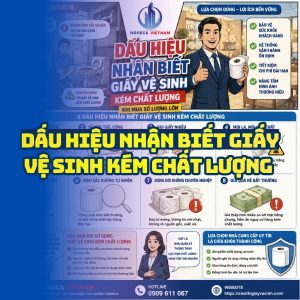 Các dấu hiệu giấy vệ sinh kém chất lượng khi mua số lượng lớn.