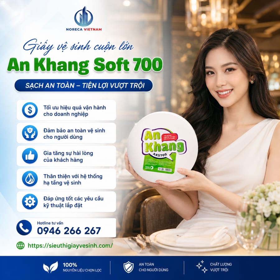 Horeca Việt Nam đại lý giấy vệ sinh chính hãng cao cấp giá tốt nhất