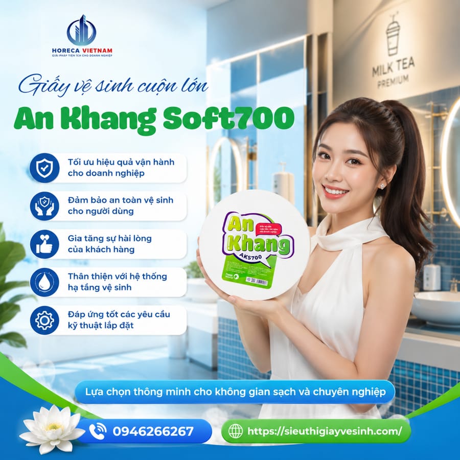 Mua giấy vệ sinh cuộn lớn công nghiệp cao cấp giá sỉ tốt nhất tại Horeca Việt Nam