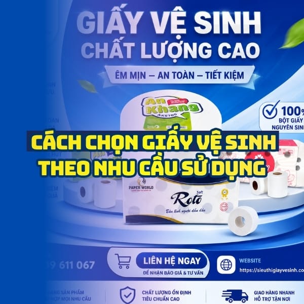 Mua giấy vệ sinh loại nào tốt cho mọi không gian sử dụng tại Horeca Việt Nam?