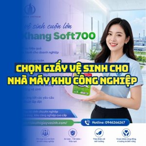 Horeca Việt Nam cung câp giấy vệ sinh cuộn lớn cho nhà máy giá sỉ tốt nhất giao hàng tận nơi