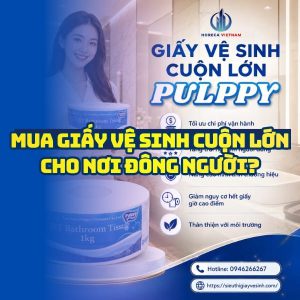Horeca Việt Nam địa chỉ mua giấy vệ sinh cuộn lớn 1kg uy tín giá tốt giao nhanh