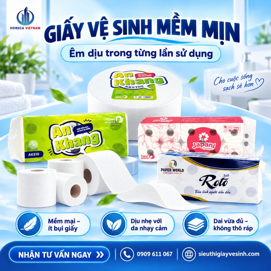 Cách chọn giấy vệ sinh mềm mịn không gây khó chịu khi dùng