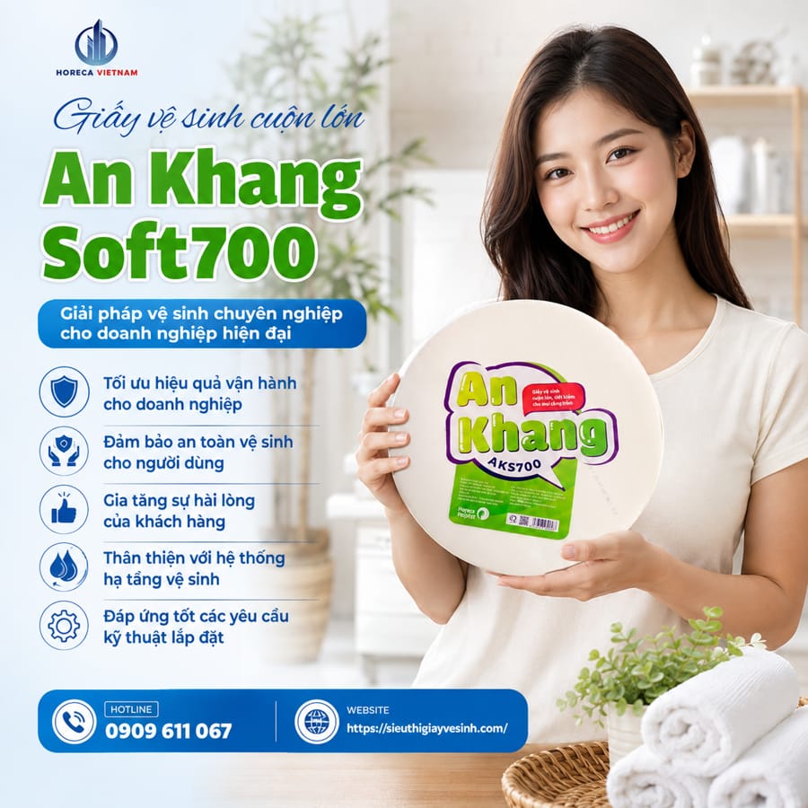 Cung cấp giấy vệ sinh cuộn lớn cao cấp giá tốt chất lượng cao tại Horeca Việt Nam
