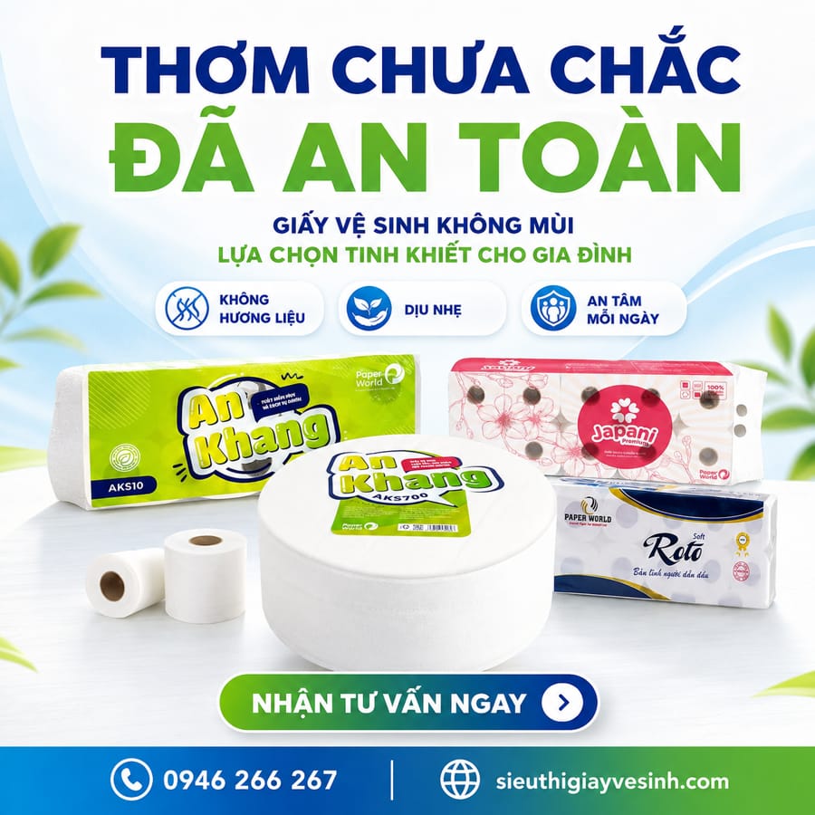 tìm hiểu giấy vệ sinh không mùi có tốt hơn giấy vệ sinh có hương thơm không?