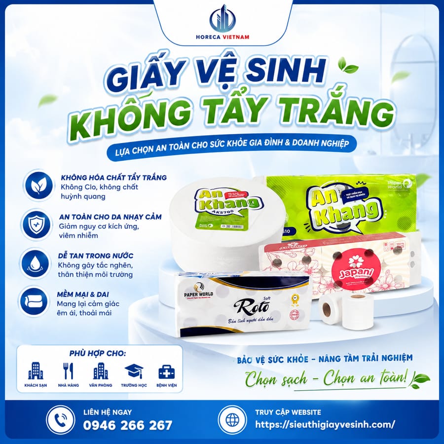 Giấy vệ sinh không tẩy trắng có an toàn không?