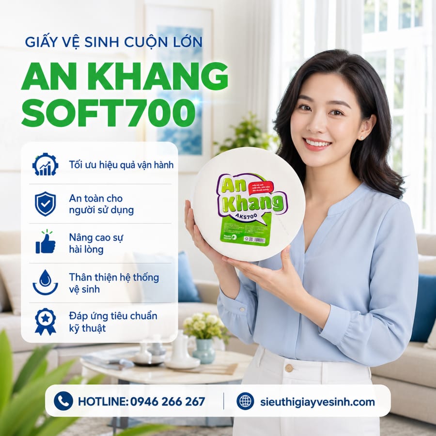 Horeca Việt Nam cung cấp giấy vệ sinh cuộn lớn uy tín an toàn cho sức khỏe tốt nhất