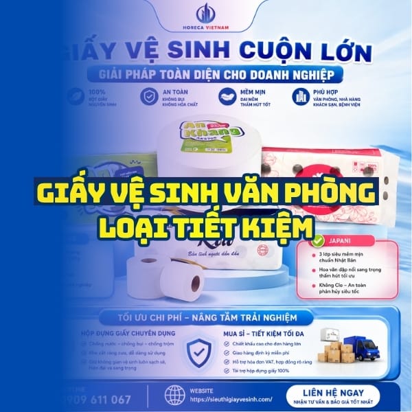 Horeca Việt Nam nhà cung cấp giấy vệ sinh văn phòng giá sỉ tận xưởng giao hàng tận nơi