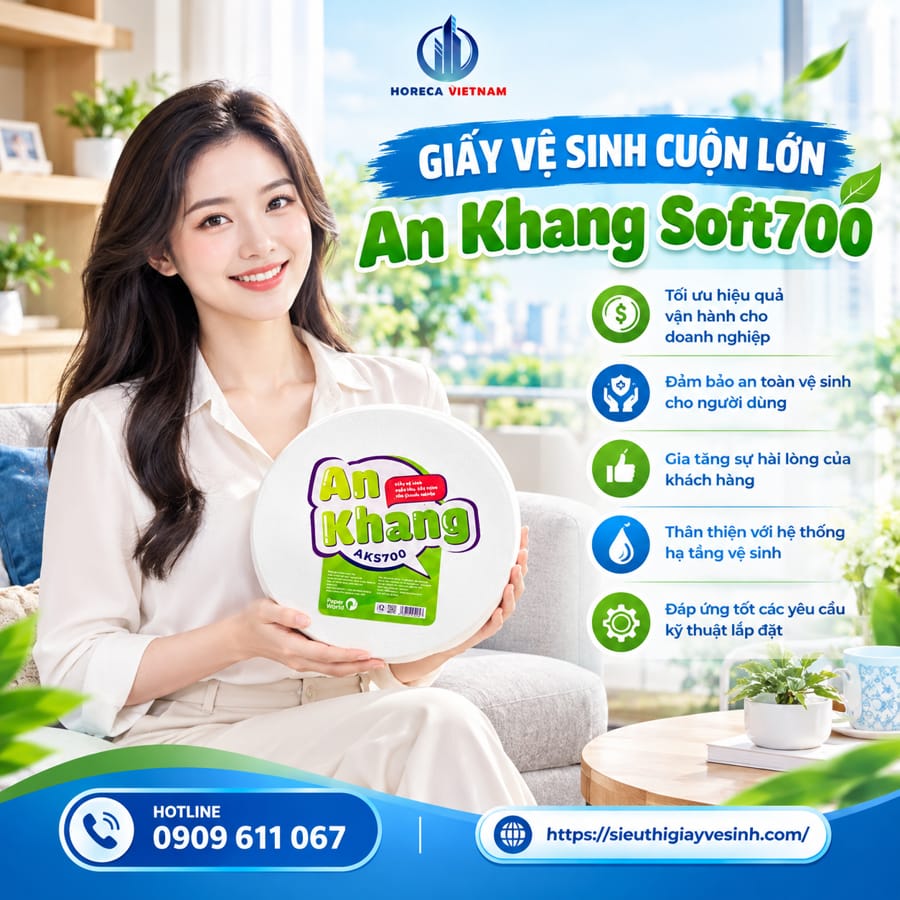 Horeca Việt Nam nhà phân phối giấy vệ sinh dai không rách khi sử dụng uy tín