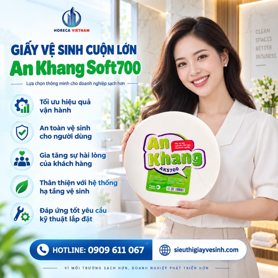 Horeca Việt Nam nhà phân phối giấy vệ sinh dùng lâu uy tín