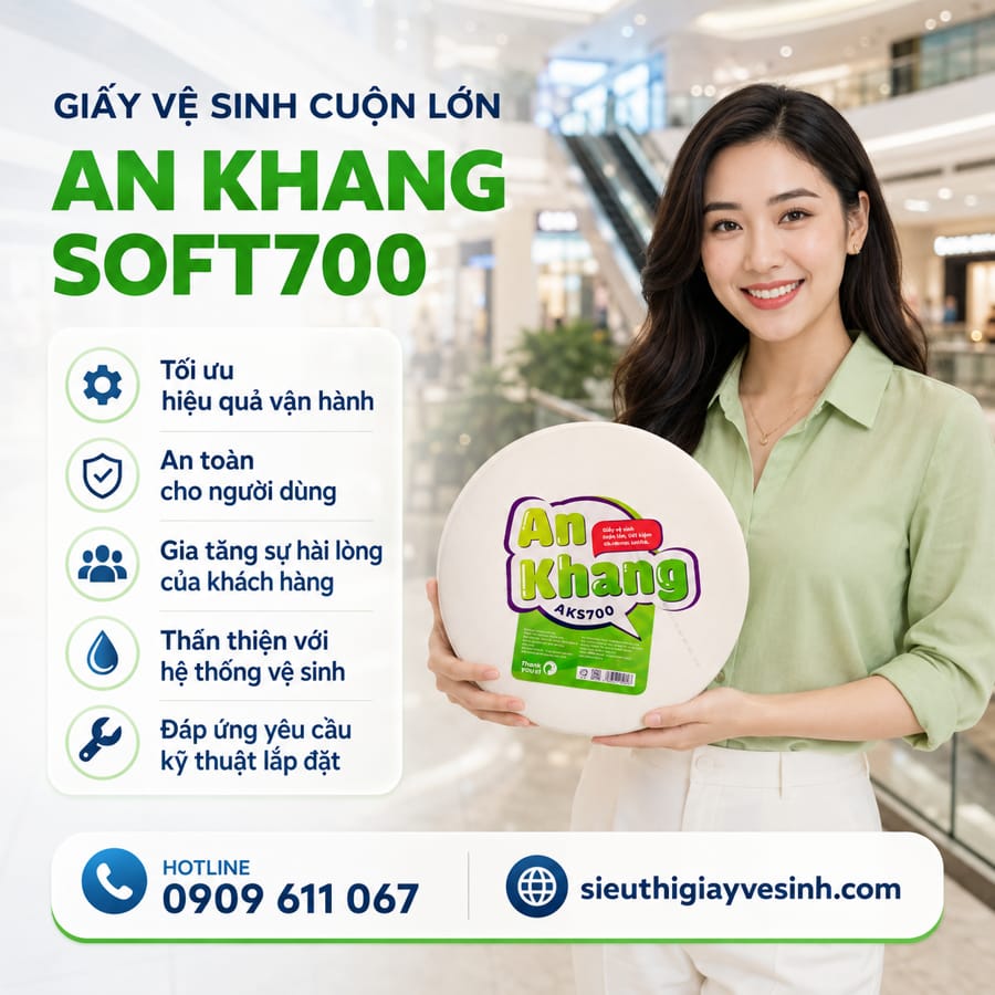 Mua giấy vệ sinh cho trung tâm thương mại chính hãng giá tốt tại Horeca Việt Nam