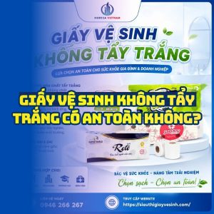 Tìm hiểu giấy vệ sinh không tẩy trắng có an toàn hơn không?