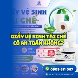 Tìm hiểu giấy vệ sinh tái chế có an toàn không tại Horeca Việt Nam