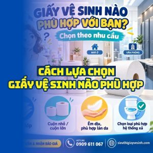 Cách lựa chọn giấy vệ sinh nào phù hợp với tôi