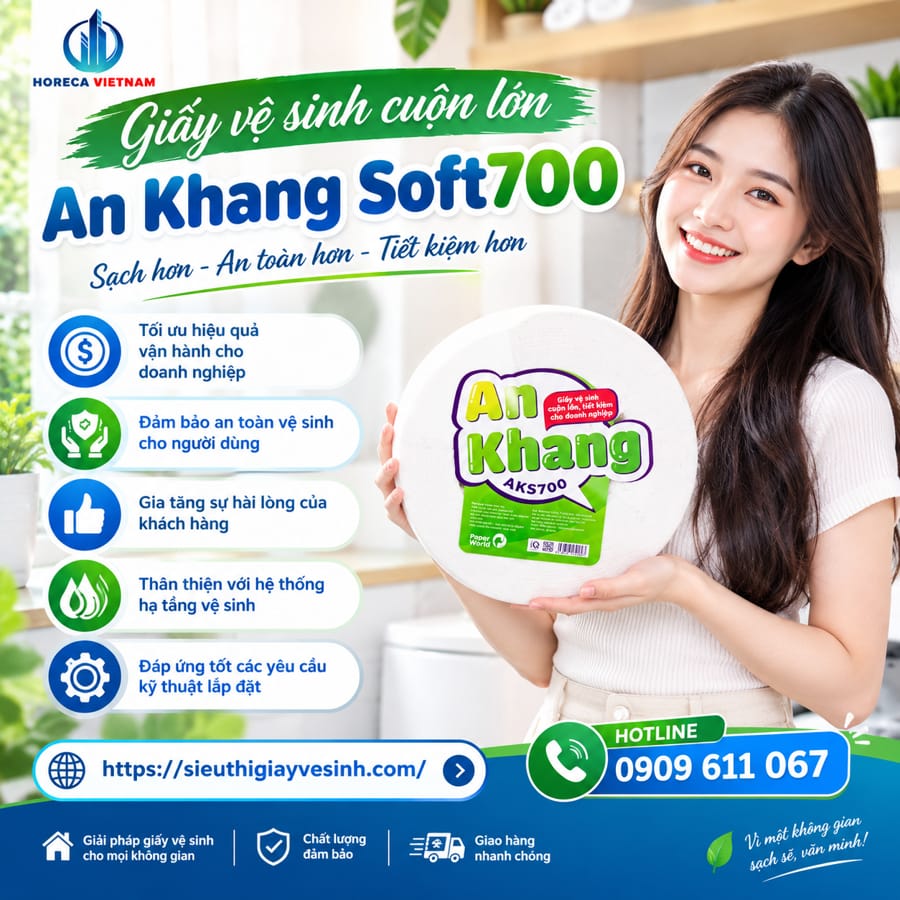 Horeca Việt Nam nhà phân phối giấy vệ sinh phổ biến hiện nay uy tín
