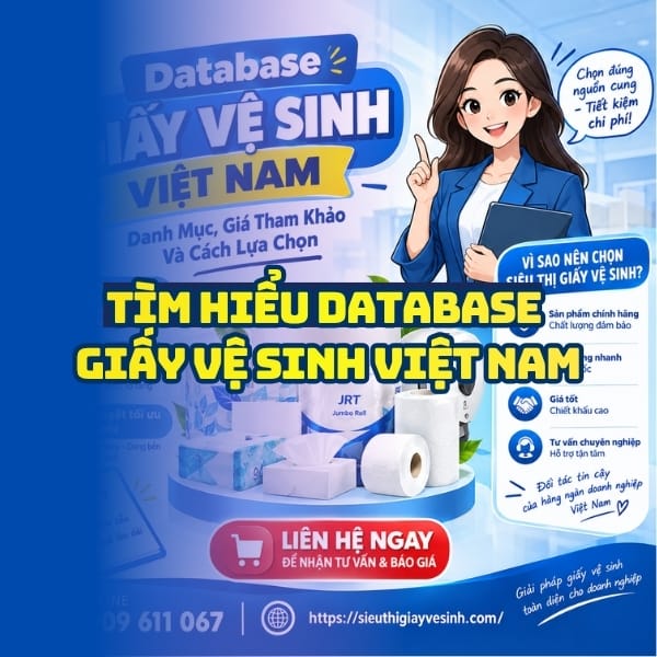 Tìm hiểu database giấy vệ sinh Việt Nam tại NPP Horeca Việt Nam